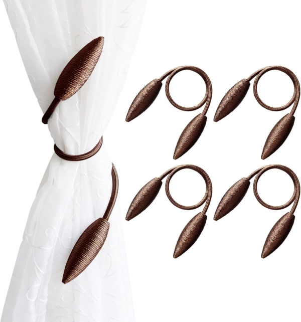 Creative Decorative Window Drape Twist TieBacks Curtain Holders