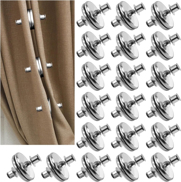 Strong Magnetic Curtain Holder Buckle hooks for Home Sheer Blackout