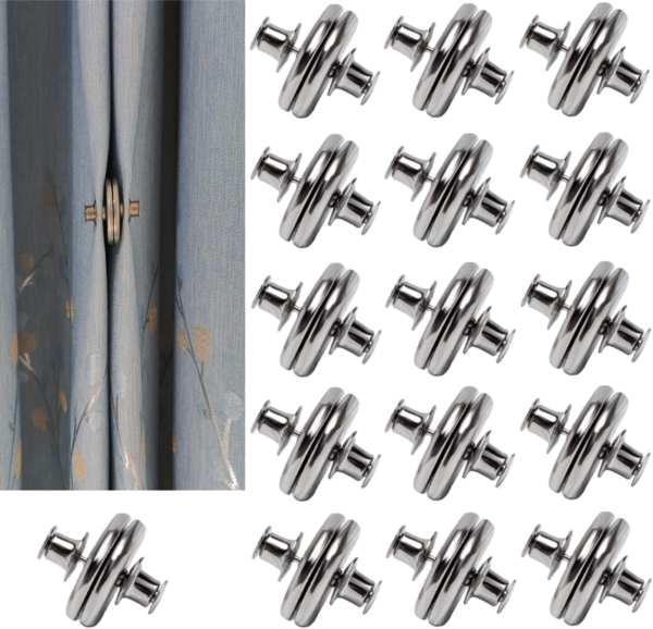 Magnetic Curtain Tiebacks Clips Window Tie Backs European curtain Clip