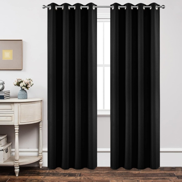 Blackout Curtains for Living Room Thermal Insulated Room Darkening
