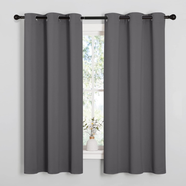 Blackout Lined Curtains Thermal Insulated for Bedroom and Living Room
