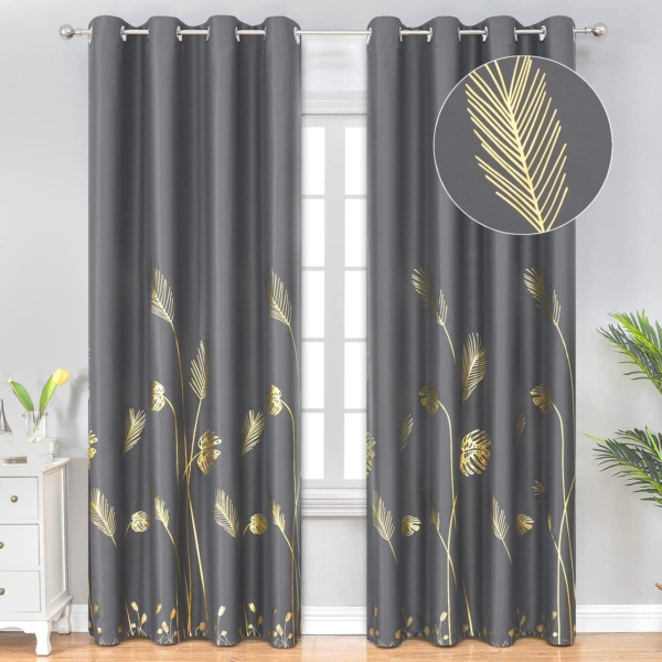 Estelar Textiler Blackout Curtains for Living Room and  Bedroom