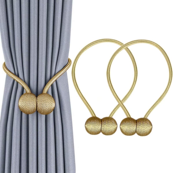 Story@Home Magnetic Curtain Tiebacks Clips Door Window