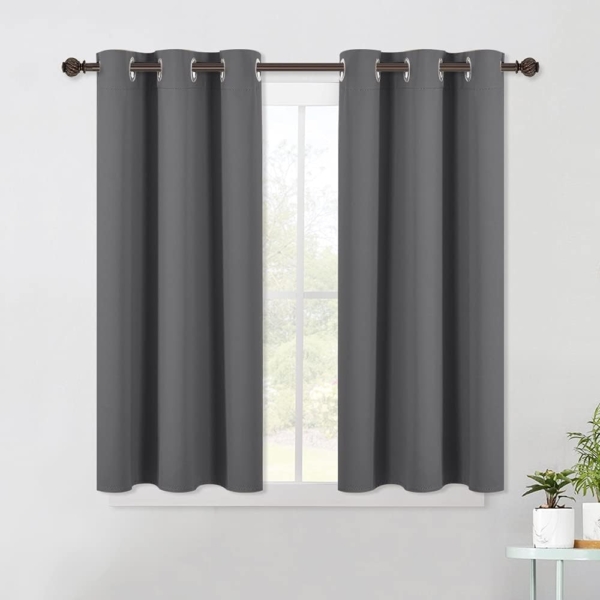 Super Soft Thermal Insulated Curtains Blackout Eyelet Blackout Curtain