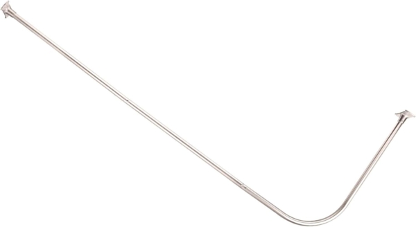 HOME PRO Aluminium L Shape Tension Rod - 80x80cm
