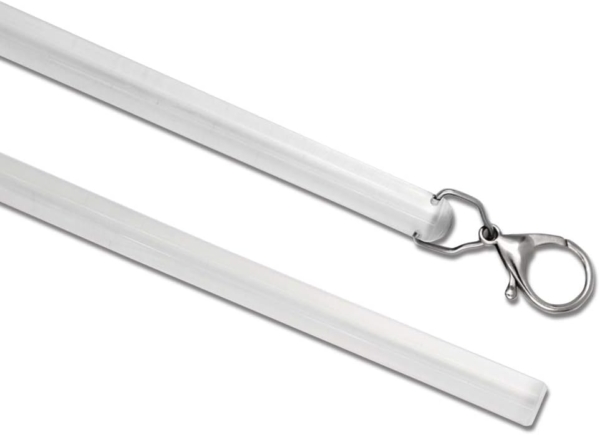 Universal Telescoping Drapery Pull Rod and Adjustable Curtain Wand