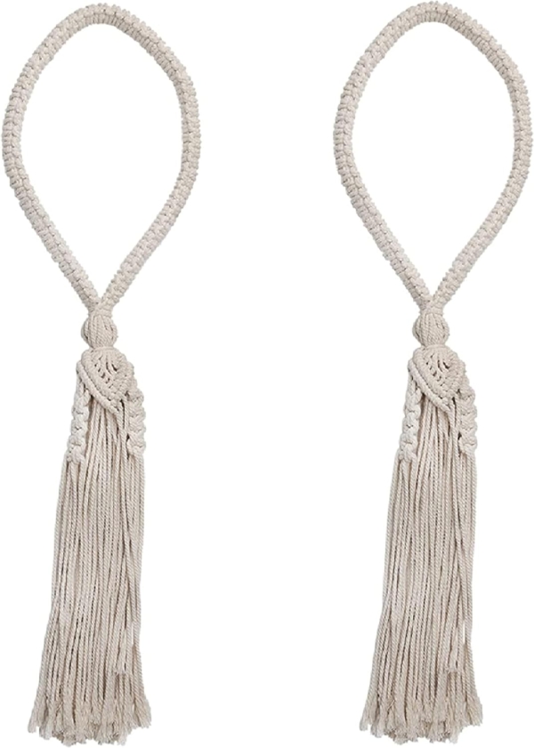 Hand Knitting Curtain Rope Tiebacks Curtain Tieback Bandage