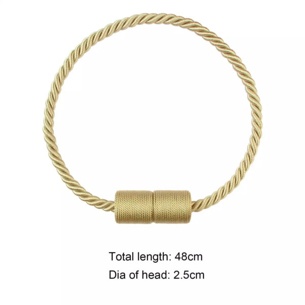 Strong Magnetic Curtain Tiebacks Curtain Holdbacks Curtain Tie - Image 2