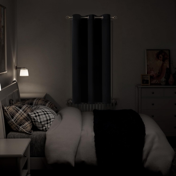 IHOME HOMIE 1 PIECE Blackout Curtains for Living Room Bedroom - Image 2