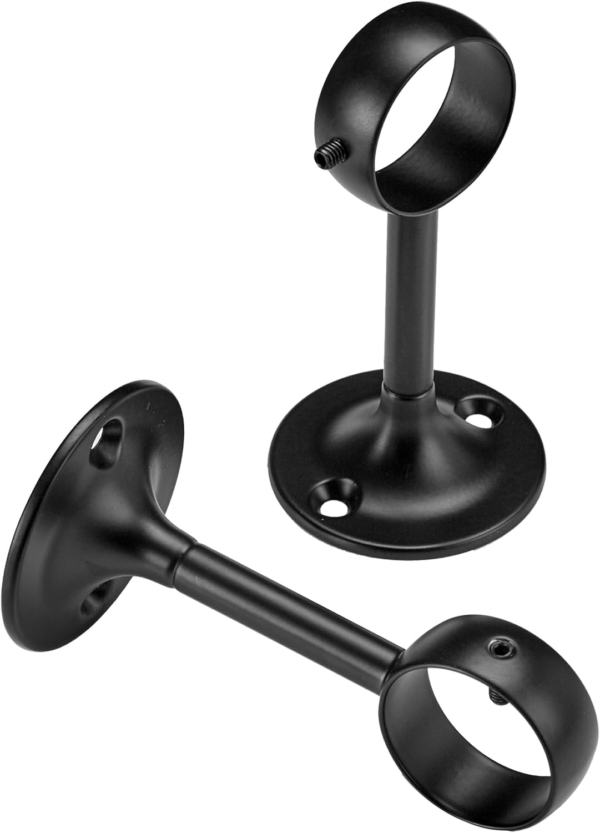 AmazonBasics Ceiling-Mount Bracket, Set of 2, Nickel - Image 2