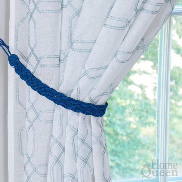 Curtain Tiebacks Drapery Holdbacks Window Curtain Ties Backs - Image 2