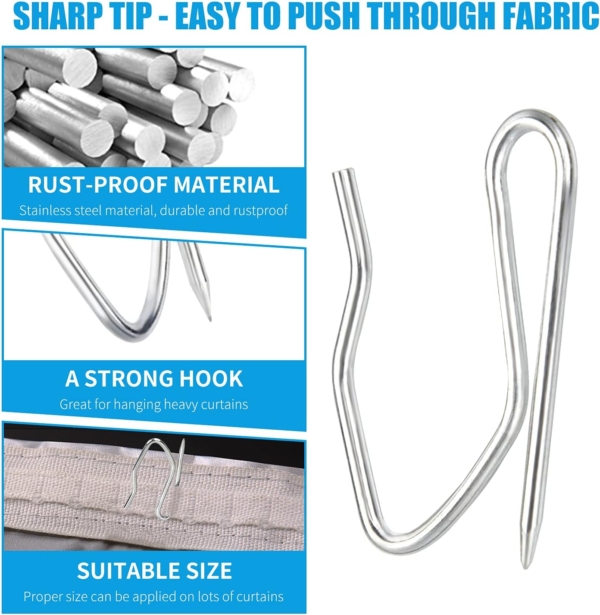 Buckle hooks for Home Sheer Blackout Decorations Accessories - Image 3