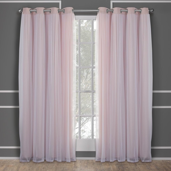Exclusive Home Catarina Layered Solid Room Darkening Blackout - Image 3