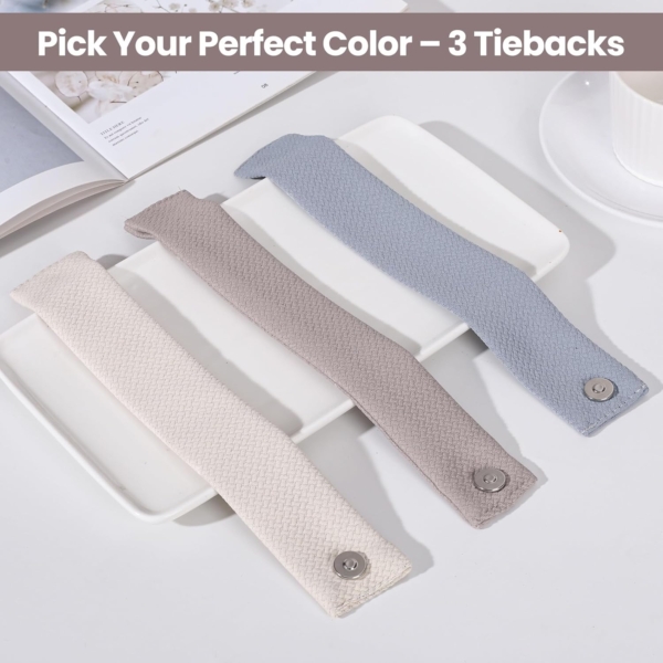 Magnetic Curtain Straps Strong Magnetic Curtain Buckle For Home Office - Image 3