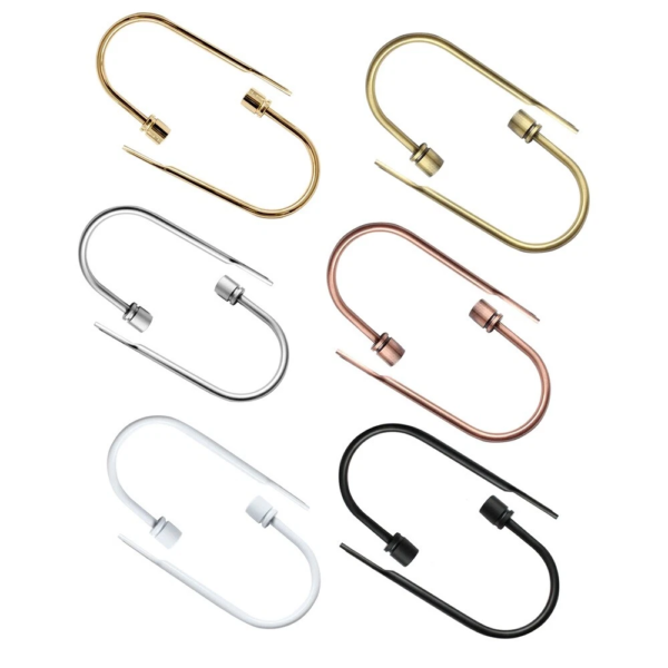Curtain Holdbacks Curtain Tiebacks Hooks Wall Mounted Curtain Hooks - Image 3