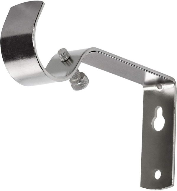 Curtain Rod Bracket Set of 4 for 1 Or 1 1/8 Inch Rods, Adjustable - Image 3