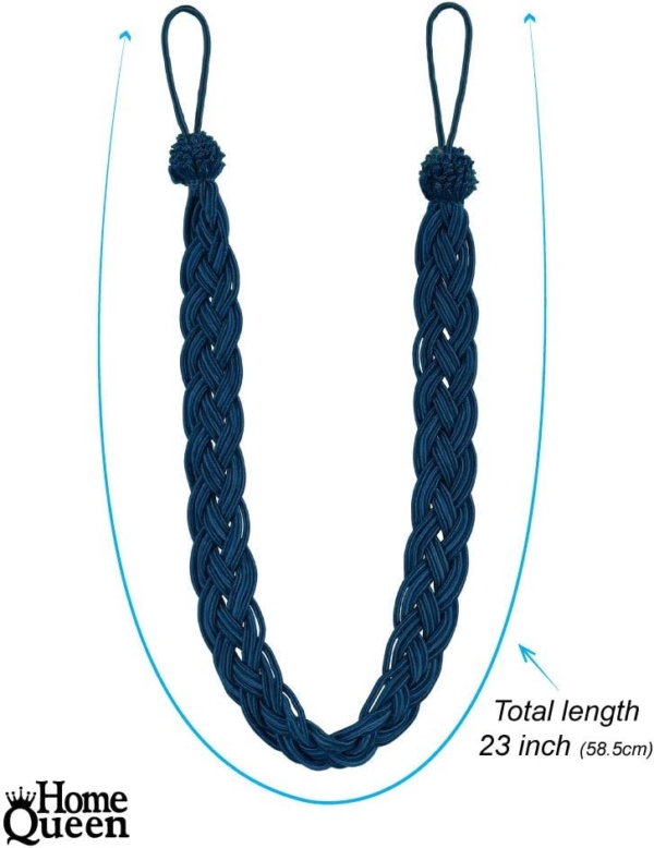 Curtain Tiebacks Drapery Holdbacks Window Curtain Ties Backs - Image 3