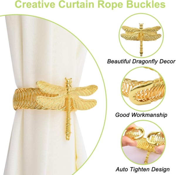 Modern Simple Style Decorative Curtain Straps for Home Kitchen Office - Image 4