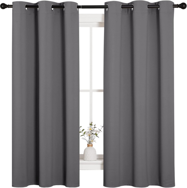 Blackout Lined Curtains Thermal Insulated for Bedroom and Living Room - Image 4