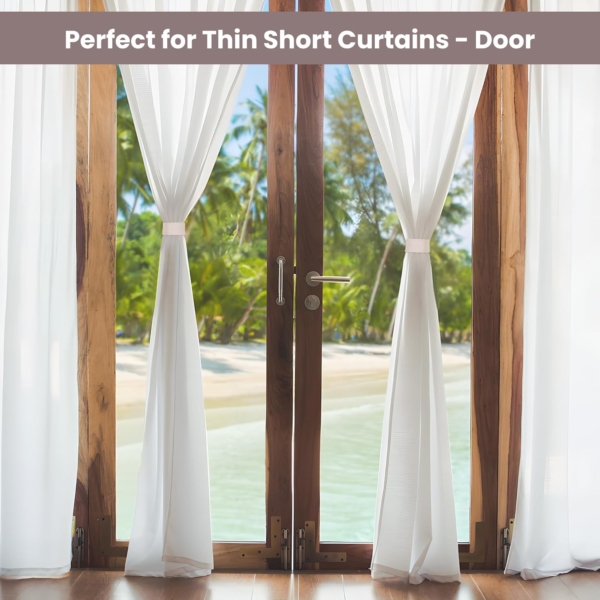 Magnetic Curtain Straps Strong Magnetic Curtain Buckle For Home Office - Image 4