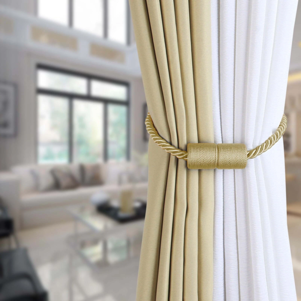 Strong Magnetic Curtain Tiebacks Curtain Holdbacks Curtain Tie - Image 3