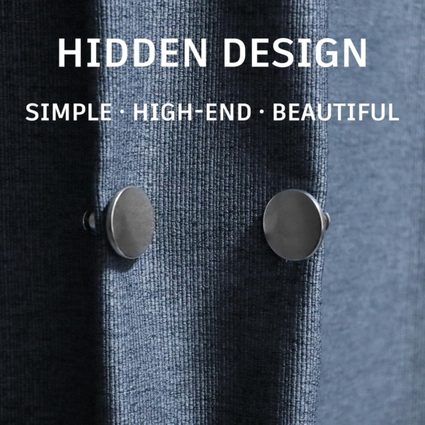 Magnetic Curtain Straps Strong Magnetic Curtain Buckle for Home Office - Image 4