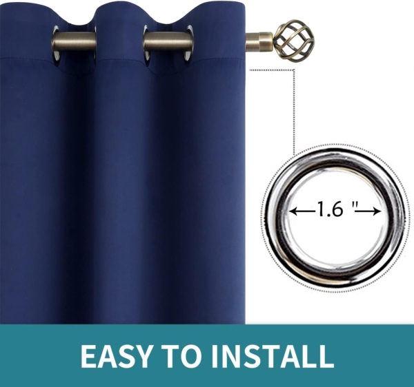 Blackout Curtains for Living Room Thermal Insulated Bedroom - Image 5