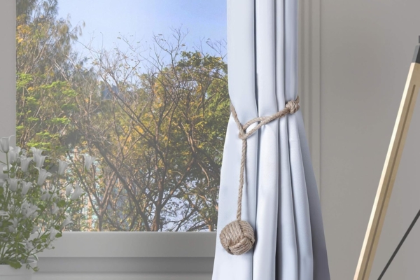 DAYONG 2 Pack Curtain Rope Tiebacks Hand Braided Curtain Tie Back - Image 5