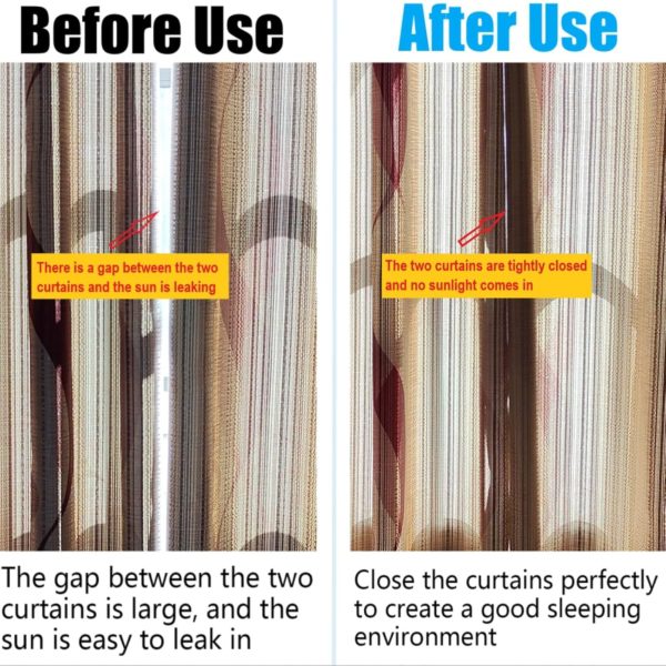 Magnetic Curtain Straps Magnetic Curtain Clip For Home Office Hotel - Image 5