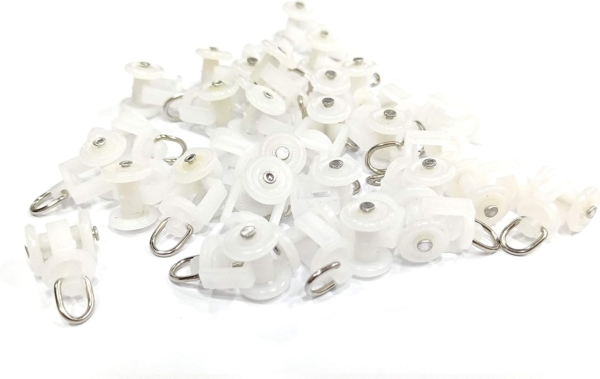 FAPBADRI Plastic Runners Sliders for M Track Curtain Channel - Image 5