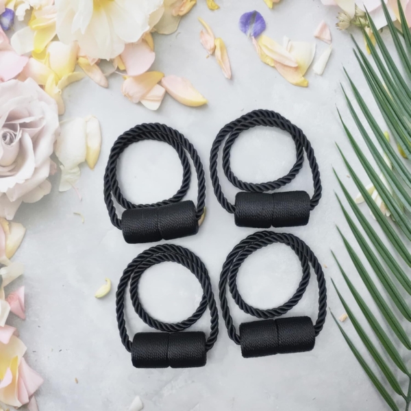 IM FineLife 4 Pieces Magnetic Curtain Tiebacks Curtain Straps - Image 5