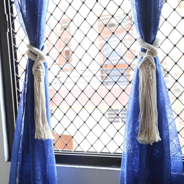 Hand Knitting Curtain Rope Tiebacks Curtain Tieback Bandage - Image 5