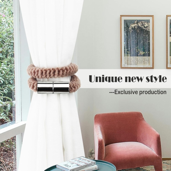 Magnetic Curtain Straps Strong Magnetic Curtain Buckle for Home Office - Image 5