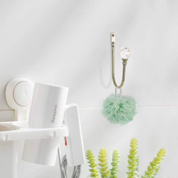 Curtain Holdback Drapery Tiebacks with Crystal Ball Heavy-Duty Alloy - Image 5