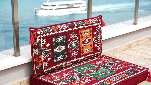 Indoor/Outdoor Arabic Majlis Sofa Set  Lounge Sofa  Floor Seating Set - Image 6