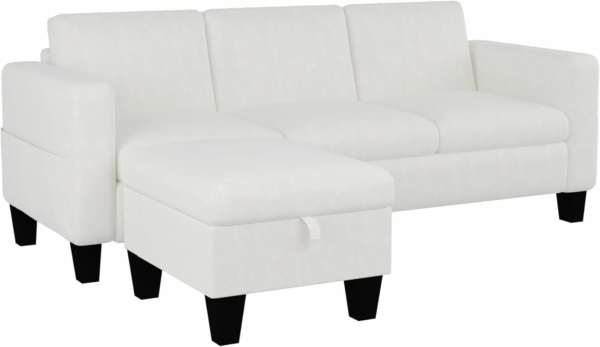 MB_FURNITURE4 Piece Modern Living Room Sofa Set – Beige - Image 9