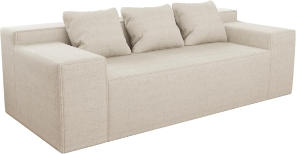 MB_FURNITURE 3 Piece Modern Living Room Sofa Set – Brown/Beige - Image 9
